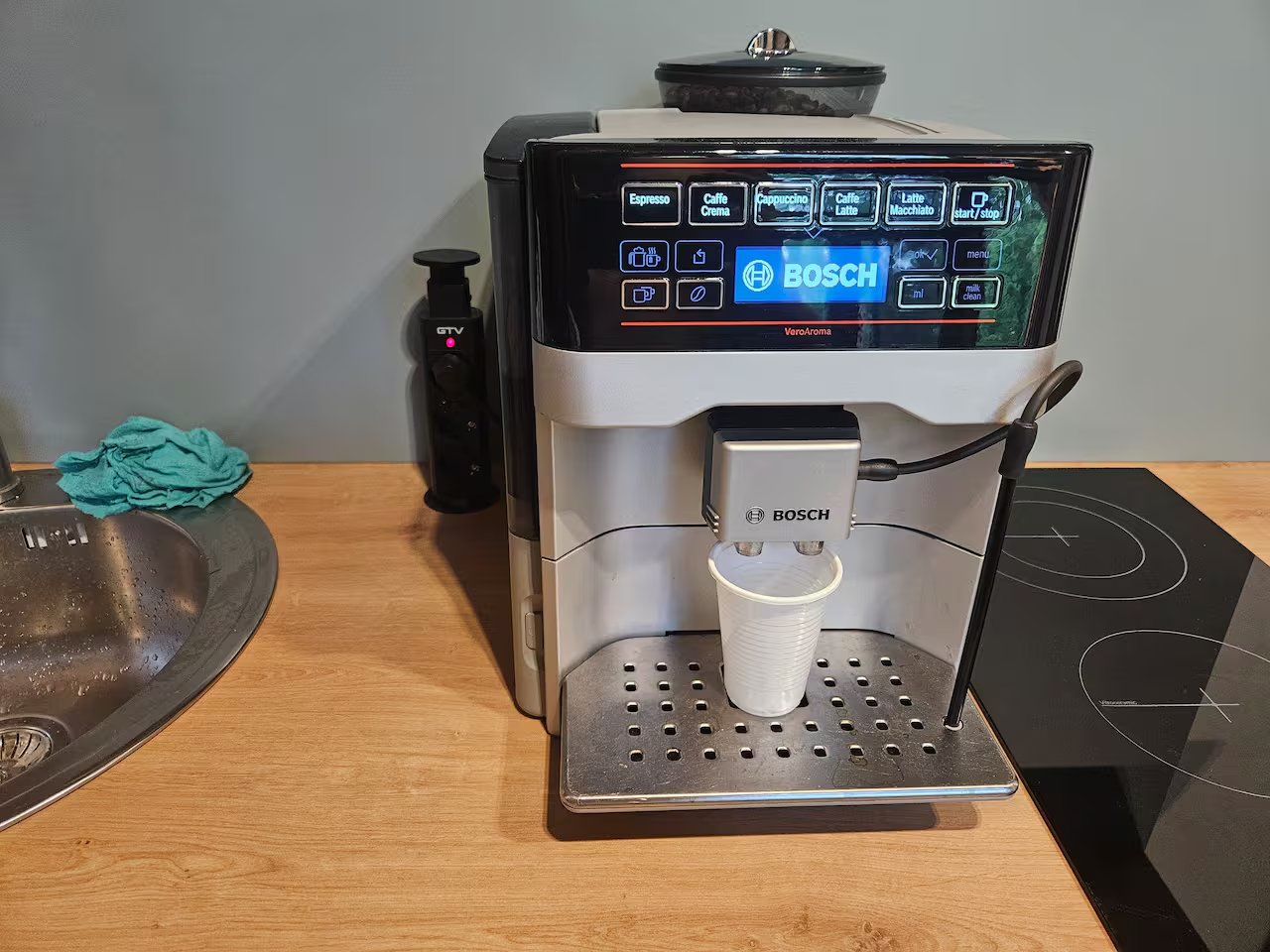 Sauna control panel and equipment